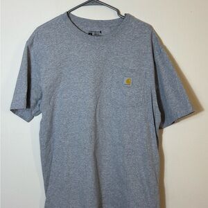 Carhartt Men's Heather Gray Pocket Tee